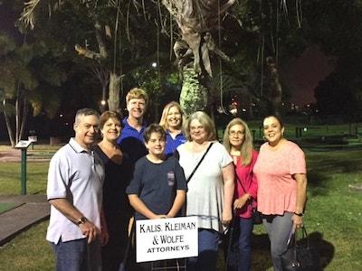 2016 Rotary Mini Golf Tournament - Group photo