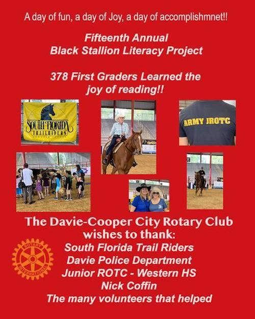 2019 Black Stallion Literacy Project